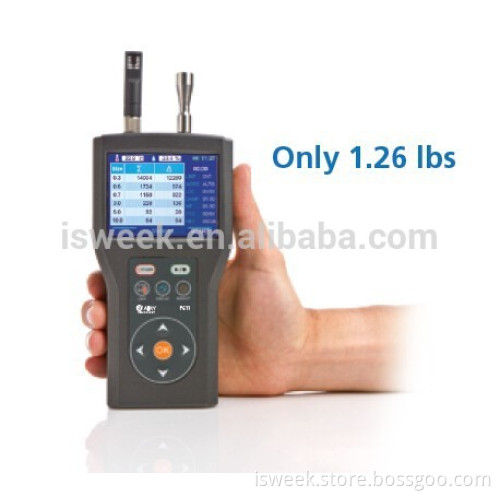Handheld Portable 6 channels Air Dust Laser Particle Counter Sensor